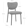Chaise Tissu - Tosca