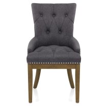 Chaise Chêne Tissu - Knightsbridge