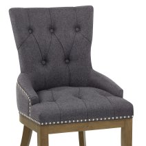 Chaise Chêne Tissu - Knightsbridge
