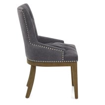 Chaise Chêne Tissu - Knightsbridge
