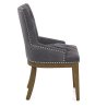 Chaise Chêne Tissu - Knightsbridge