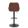 Tabouret de Faux Cuir Réglable - Mustang