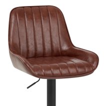 Tabouret de Faux Cuir Réglable - Mustang