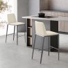 Tabouret de Bar Faux Cuir - Elise