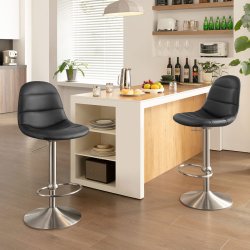 Chaise de Bar Faux Cuir...