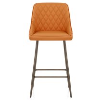 Tabouret de Bar Cuir Véritable - Brisbane