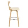 Tabouret de Bar Faux Cuir - Nash