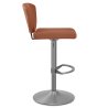 Tabouret Faux Cuir Graphite - Pearl