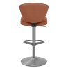 Tabouret Faux Cuir Graphite - Pearl