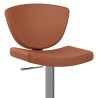 Tabouret Faux Cuir Graphite - Pearl