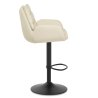 Tabouret Cuir Véritable - Madrid