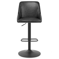 Tabouret Cuir Véritable -...