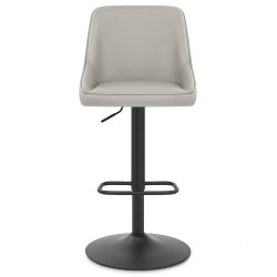 Tabouret Cuir Véritable -...