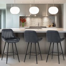 Tabouret Faux Cuir - Mustang