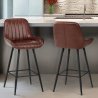 Tabouret Faux Cuir - Mustang