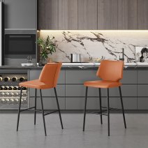 Tabouret de Bar Faux Cuir - Elan