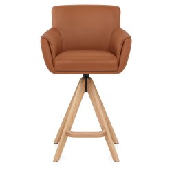 Tabouret Cuir Véritable - Rome