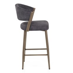 Tabouret velours - Lusso