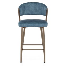 Tabouret velours - Lusso
