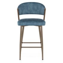 Tabouret velours - Lusso