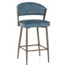 Tabouret velours - Lusso
