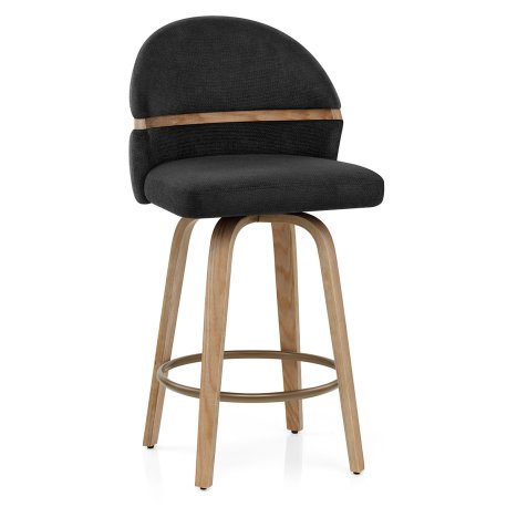 Tabouret Chêne Tissu - Odessa