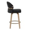 Tabouret Chêne Tissu - Odessa