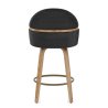 Tabouret Chêne Tissu - Odessa