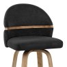 Tabouret Chêne Tissu - Odessa