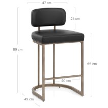 Tabouret Faux Cuir - Verve