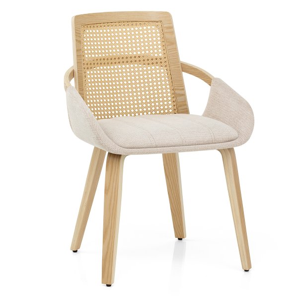 Chaise Bois Tissu - Cleveland