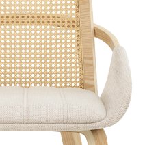 Chaise Bois Tissu - Cleveland