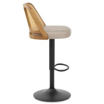 Tabouret de Bar Faux Cuir - Drew