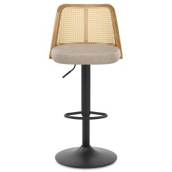 Tabouret de Bar Faux Cuir -...