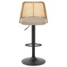 Tabouret de Bar Faux Cuir - Drew