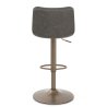 Tabouret de Bar Faux Cuir Antique - Utopia
