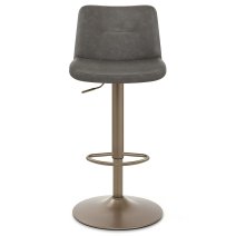 Tabouret de Bar Faux Cuir Antique - Utopia