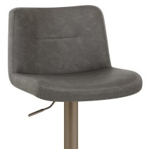 Tabouret de Bar Faux Cuir Antique - Utopia
