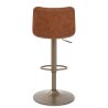Tabouret de Bar Faux Cuir Antique - Utopia