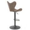 Tabouret Graphite Tissu – BB Swivel