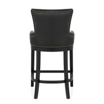 Chaise de Bar Bois Faux Cuir - Chiltern