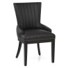 Chaise Bois Faux Cuir - Chiltern