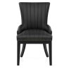 Chaise Bois Faux Cuir - Chiltern