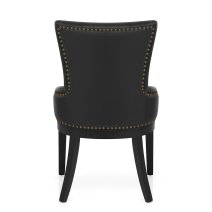 Chaise Bois Faux Cuir - Chiltern