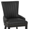 Chaise Bois Faux Cuir - Chiltern