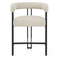 Tabouret De Bar Tissu - Gigi