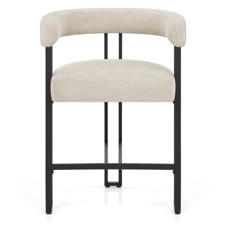 Tabouret De Bar Tissu - Gigi