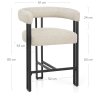 Tabouret De Bar Tissu - Gigi