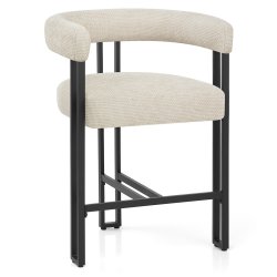 Tabouret De Bar Tissu - Gigi