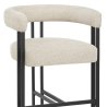Tabouret De Bar Tissu - Gigi